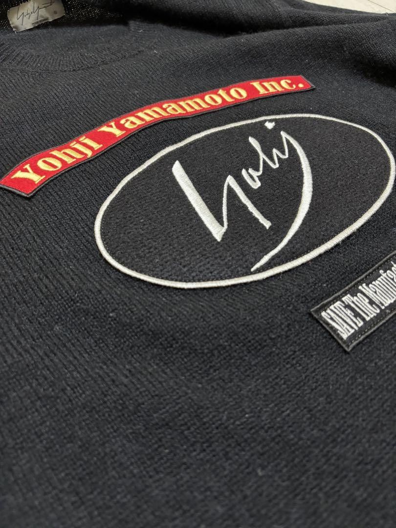Yohji Yamamoto yohji yamamoto comme des garcons supreme 17aw logo sweater Size US L / EU 52-54 / 3 - 3 Thumbnail