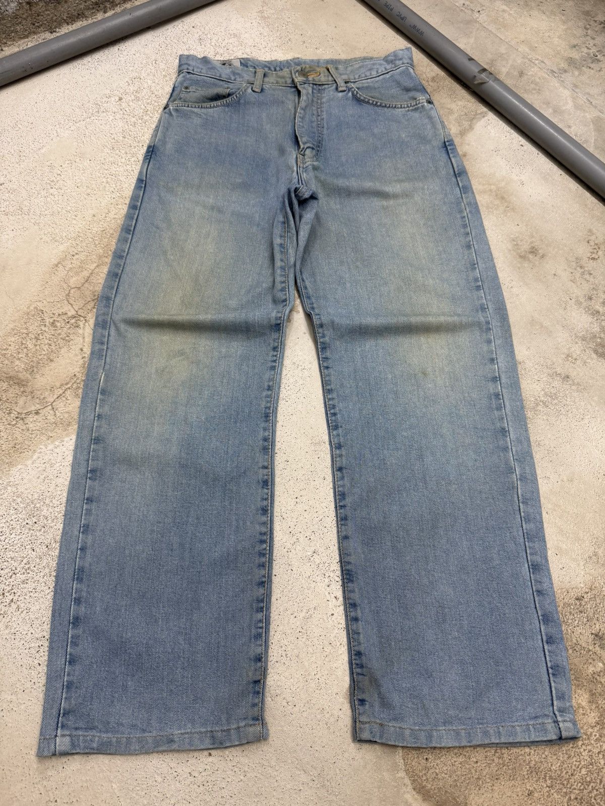 Edwin Vintage 90’s Edwin Lot 1424 White Tab Denim Pants Size US 29 - 1 Thumbnail