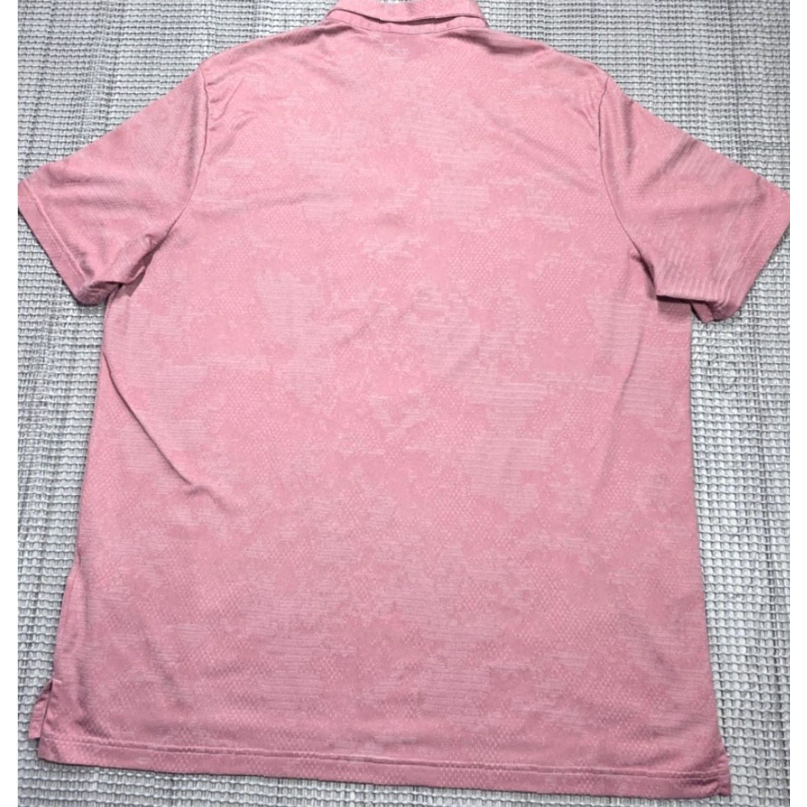Adidas Adidas Golf Polo Shirt Textured Jacquard Mens 2XL Short Sleeve Pink Camouflage Cap Size US XXL / EU 58 / 5 - 6 Thumbnail