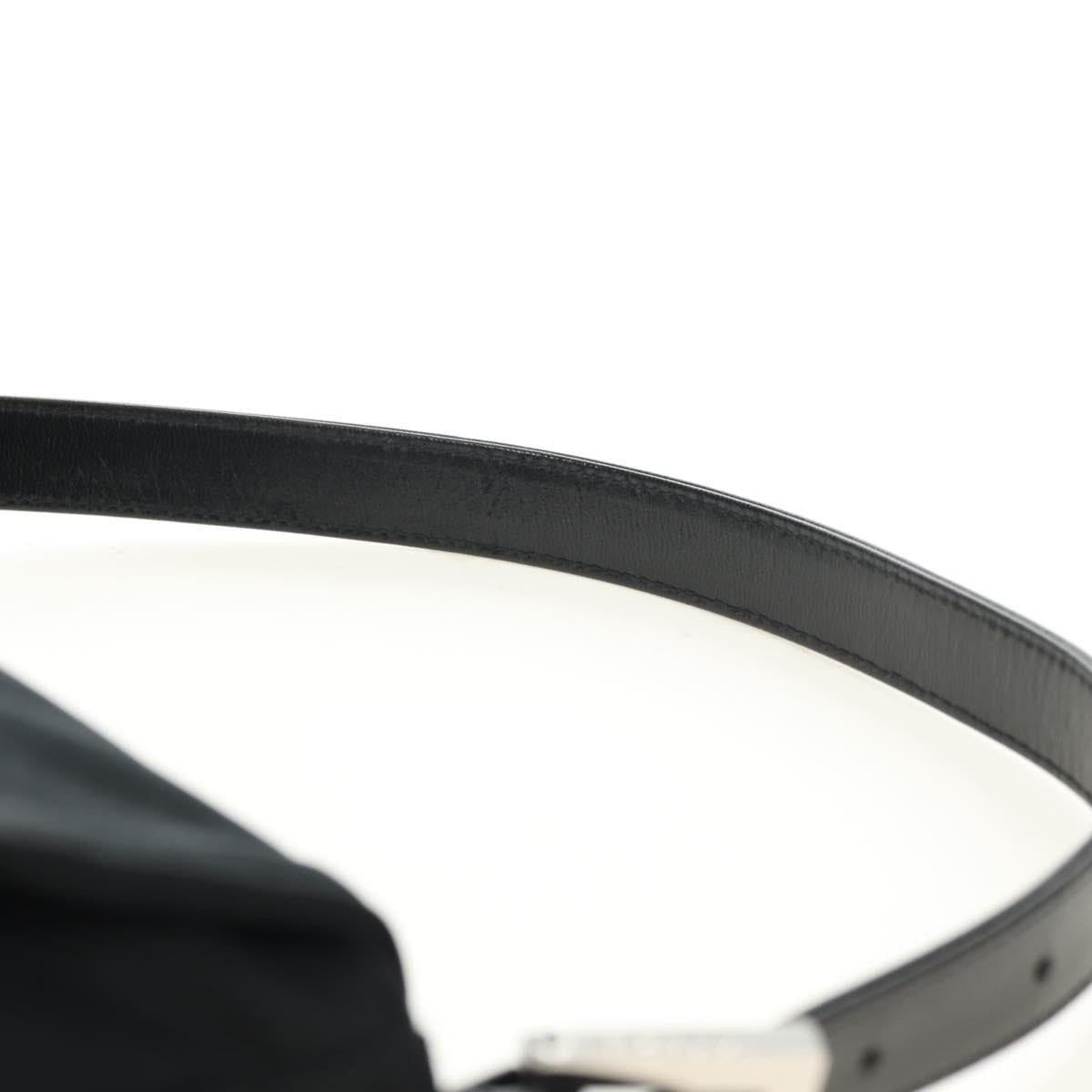 Fendi Fendi Cotton Mamma Baguette Shoulder Bag Black Size ONE SIZE - 11 Thumbnail