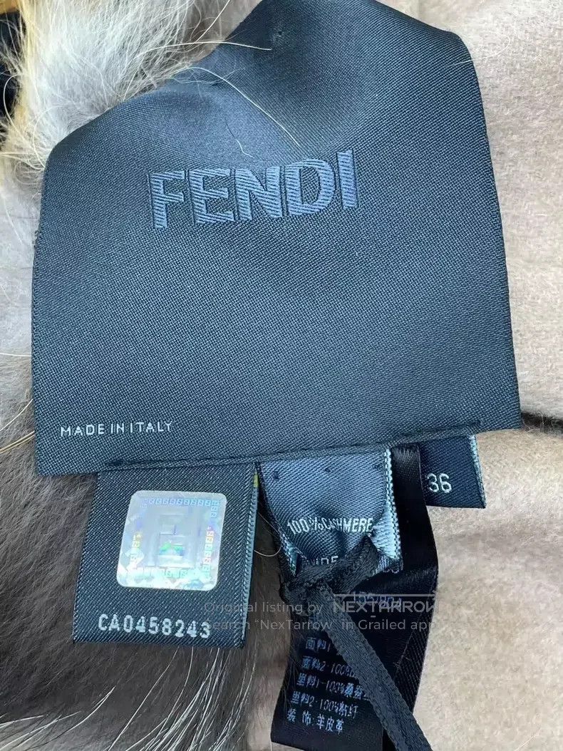 Fendi Fendi Cashmere Coat Size XS / US 0-2 / IT 36-38 - 6 Thumbnail
