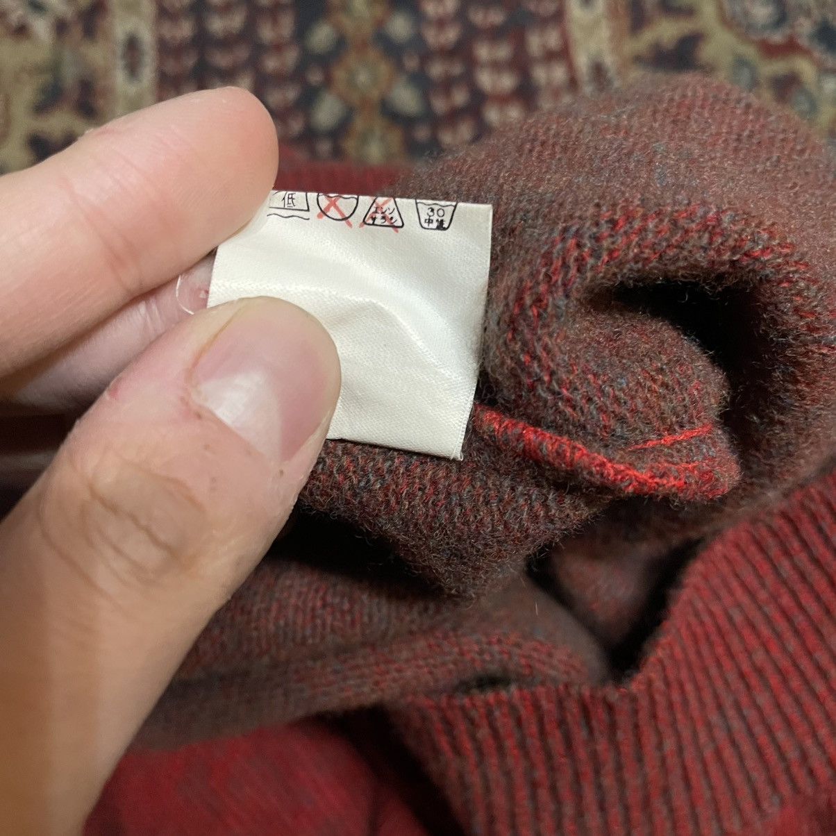 Kapital Vintage Japan Sweater Alpaca Wool with Gold Embroidery sz L Size US L / EU 52-54 / 3 - 11 Thumbnail