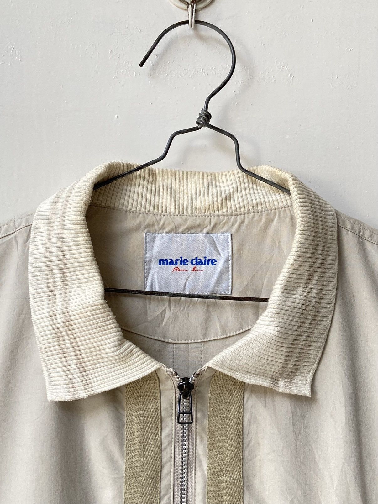 Designer × Japanese Brand MARIE CLAIRE Cream Jacket Size US XXL / EU 58 / 5 - 13 Thumbnail