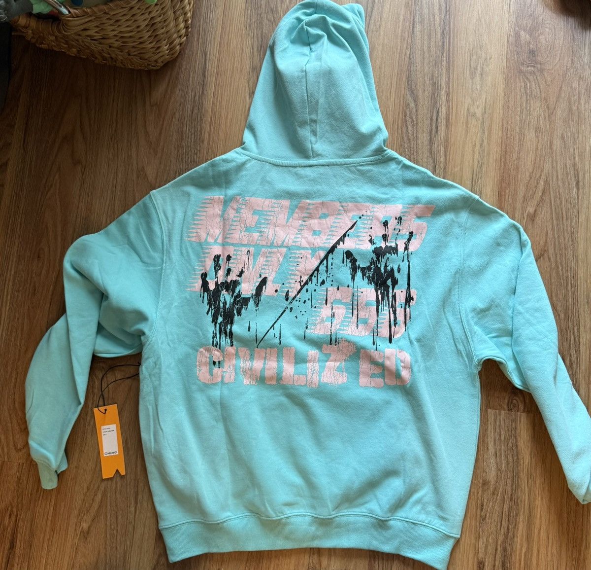 Civilized Civilized 'The Creation Hoodie' Tiffany color mouse Size US L / EU 52-54 / 3 - 2 Thumbnail