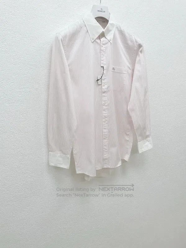 Burberry Burberry Men's Pink Cotton Long Sleeve Shirt. Size US L / EU 52-54 / 3 - 2 Thumbnail