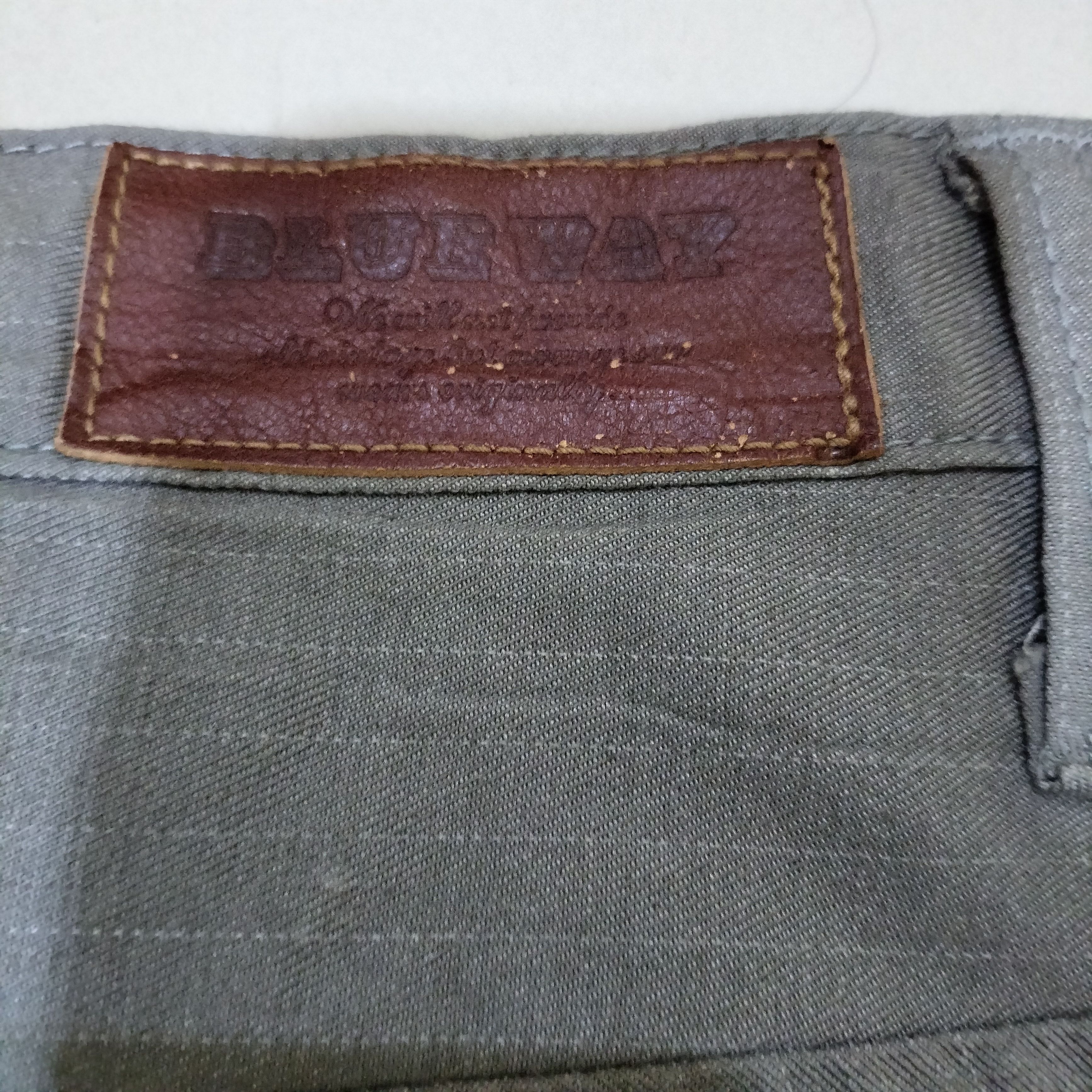Japanese Blueway boot cut grey pants
