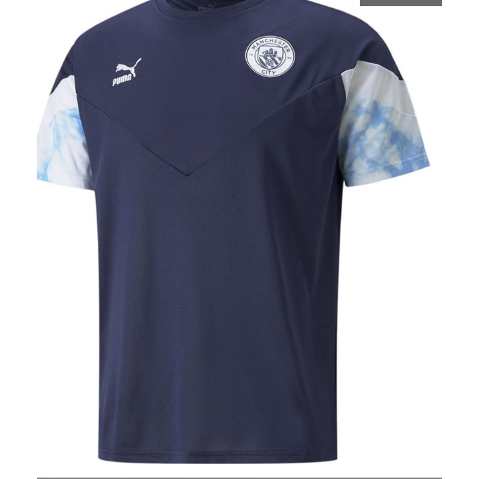 Puma Puma Manchester City FC Tee Football Club T-shirt Jersey Tee Size US L / EU 52-54 / 3 - 7 Thumbnail