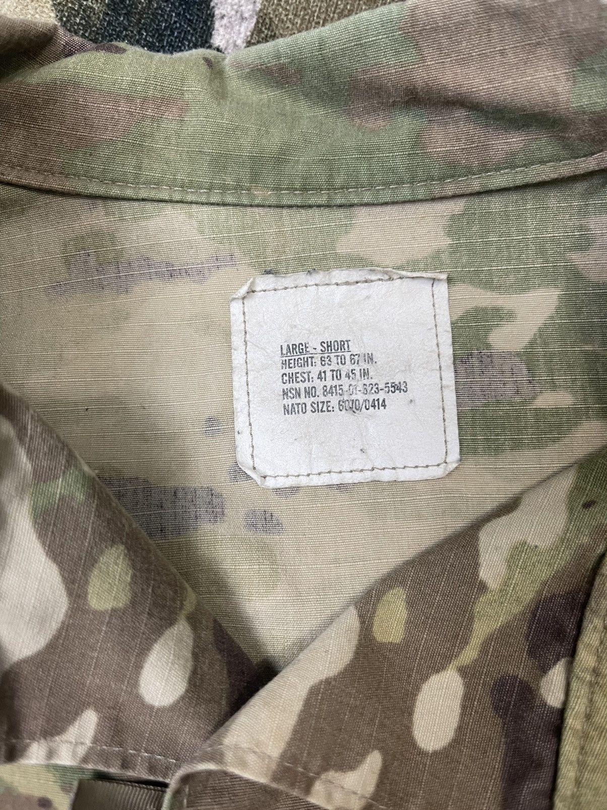 Japanese Brand Vintage NATO Army Combat Uniform Unisex Size US L / EU 52-54 / 3 - 10 Thumbnail