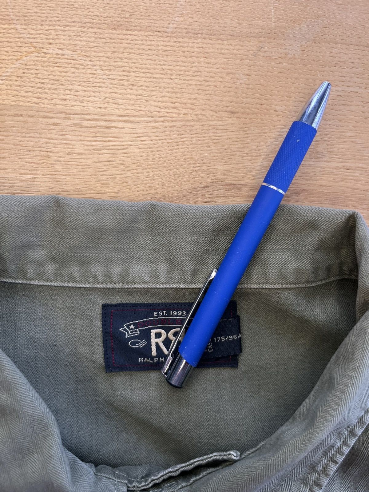 RRL Ralph Lauren RRL - Curtis Herringbone Twill Military Jacket Size US M / EU 48-50 / 2 - 5 Thumbnail