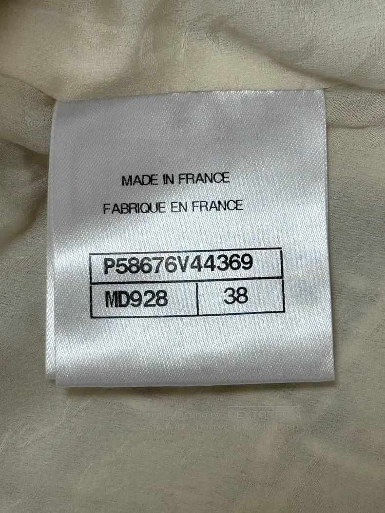 Chanel Chanel Waterfall series pearlescent white plaid jacket Size XS / US 0-2 / IT 36-38 - 7 Thumbnail