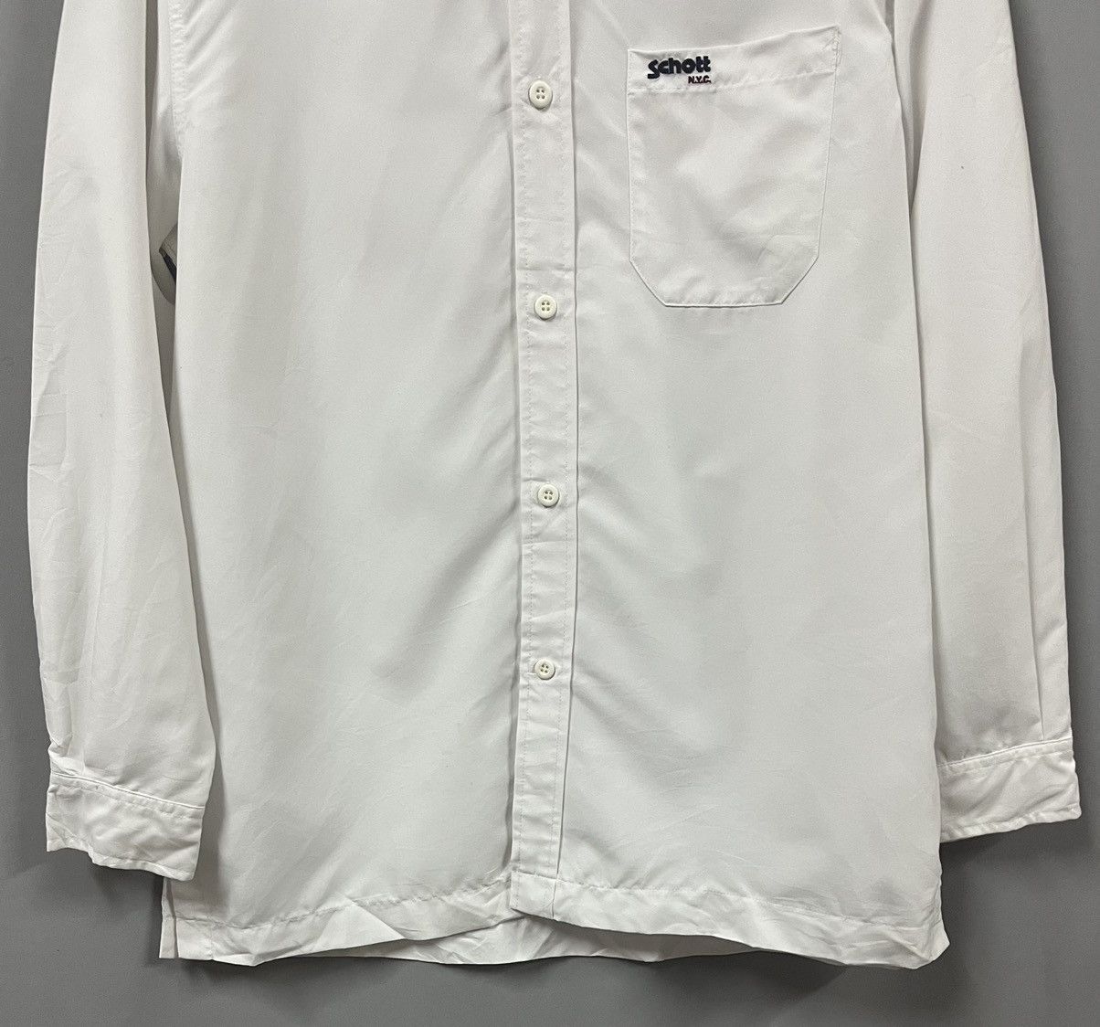Schott Schott nyc shirt colour white Size US M / EU 48-50 / 2 - 3 Thumbnail