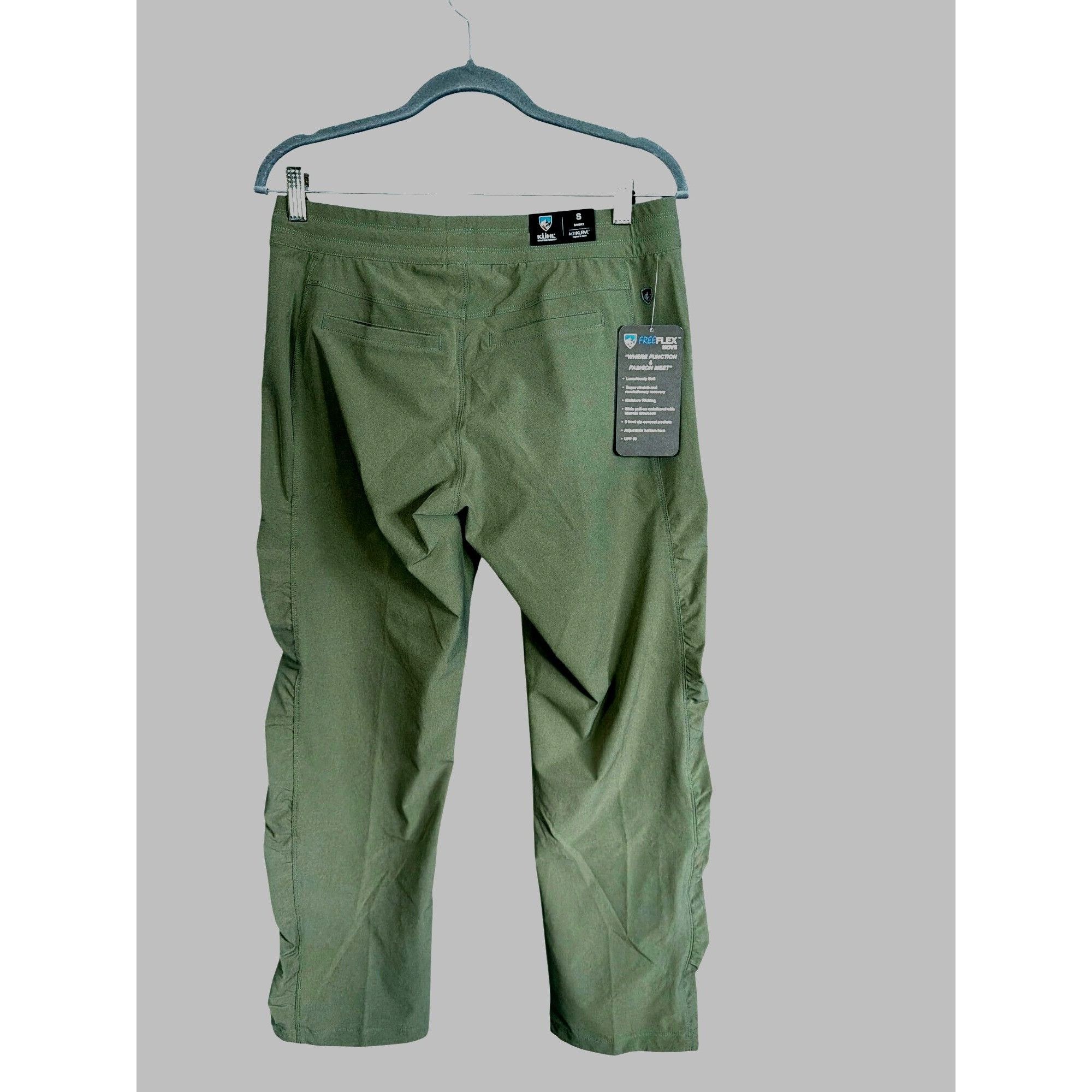 Kuhl NWT Kuhl Freeflex Move Pants Sage Green MSRP$99 Smalll Short Size 28" / US 6 / IT 42 - 13 Thumbnail