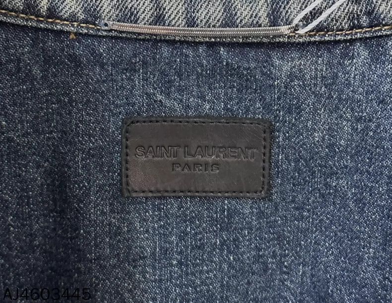 Saint Laurent Paris Saint Laurent Paris Washed denim vintage jacket-2506 Size US S / EU 44-46 / 1 - 9 Thumbnail