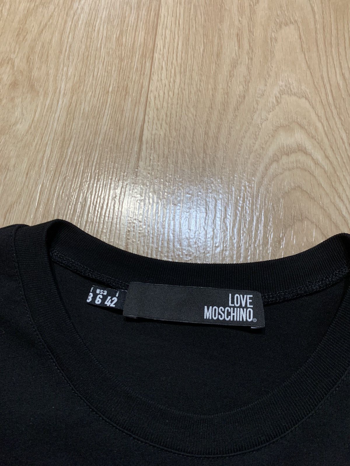 Love Moschino Love Moschino Multilogo T-Shirt Size M / US 6-8 / IT 42-44 - 6 Thumbnail
