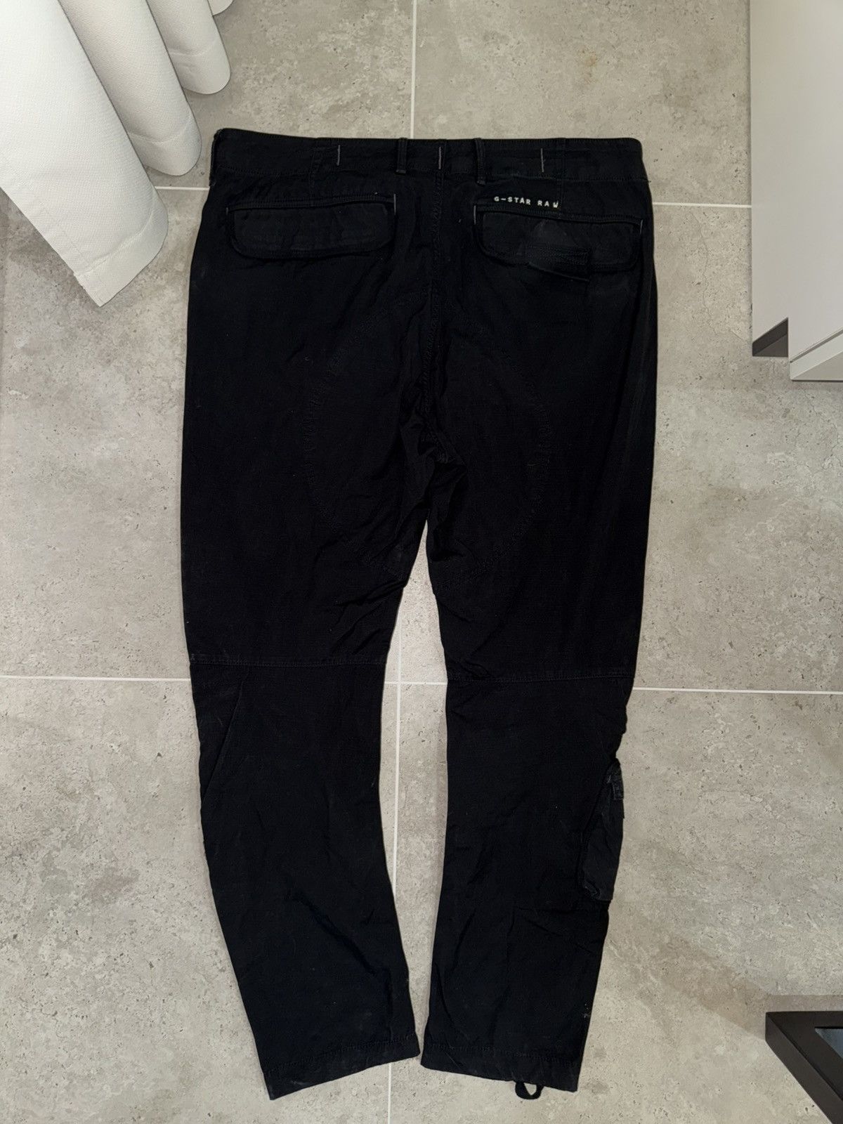 G-Star VERY RARE G STAR RAW TAPERED CARGO PANTS JAPAN STYLE Y2K 90s Size US 36 / EU 52 - 2 Thumbnail