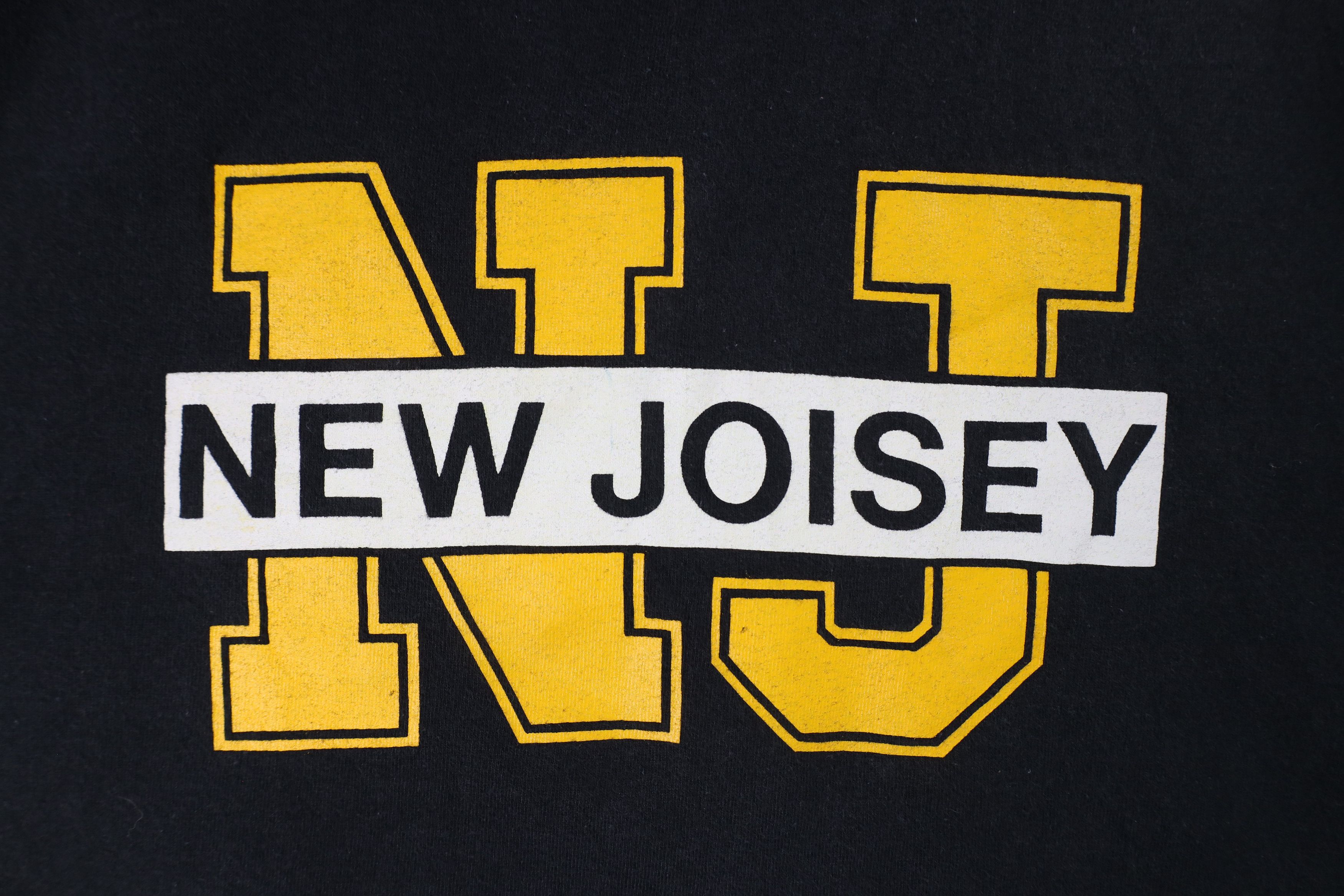 Vintage Vintage 90s Streetwear Out New Joisey New Jersey T-Shirt USA Size US XL / EU 56 / 4 - 4 Thumbnail
