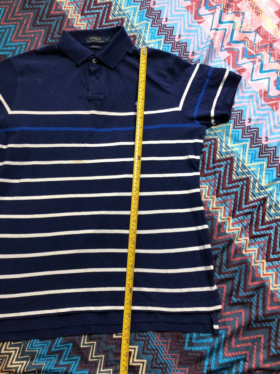 Polo Ralph Lauren × Vintage Vintage 90s Polo Ralph Lauren Striped Shirt Size US L / EU 52-54 / 3 - 6 Thumbnail