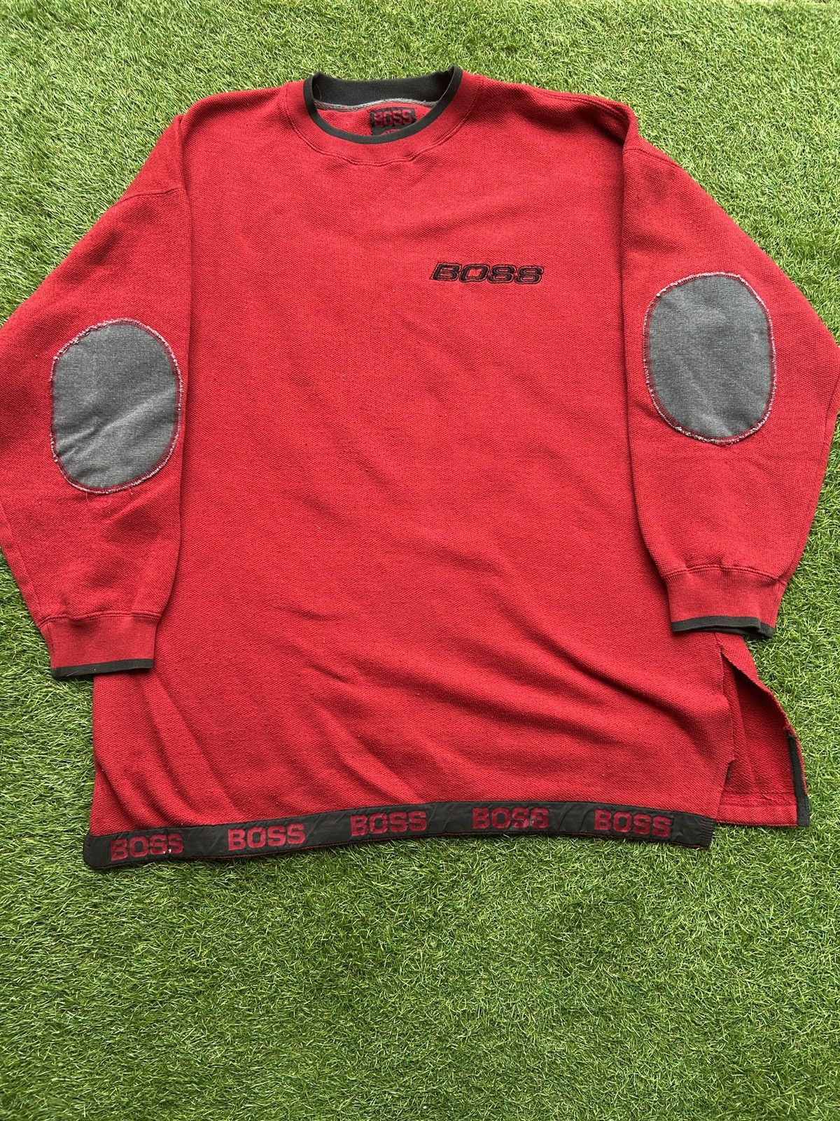 Vintage Vintage 90’s BOSS Pullover Sweatshirt Size US XXL / EU 58 / 5 - 1 Thumbnail