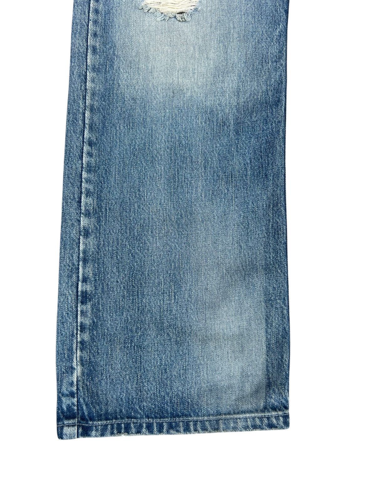 Japanese Brand SUB-AGE. Japan Distressed Rips Denim Jeans Size US 33 - 7 Thumbnail