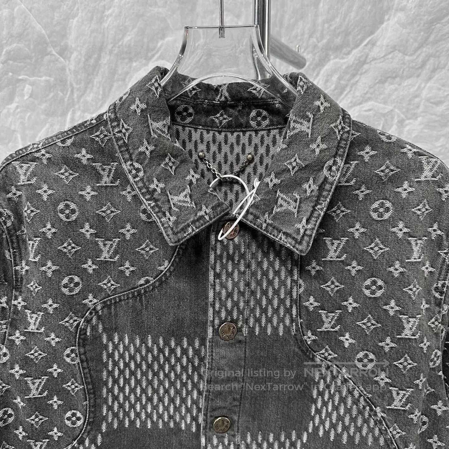 Louis Vuitton louis vuitton nigo patterned denim jacket. Size US L / EU 52-54 / 3 - 3 Thumbnail