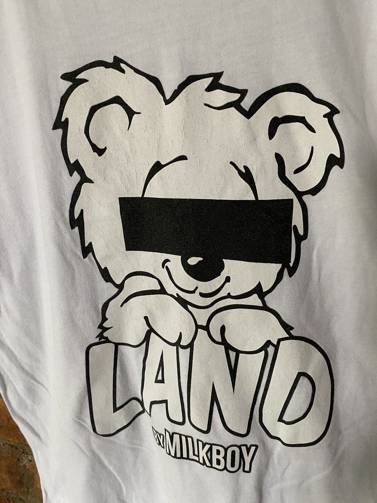 Beauty Beast × Hysteric Glamour × Japanese Brand SS17 Milkboy Punk bear Land staff tee Size US M / EU 48-50 / 2 - 4 Thumbnail