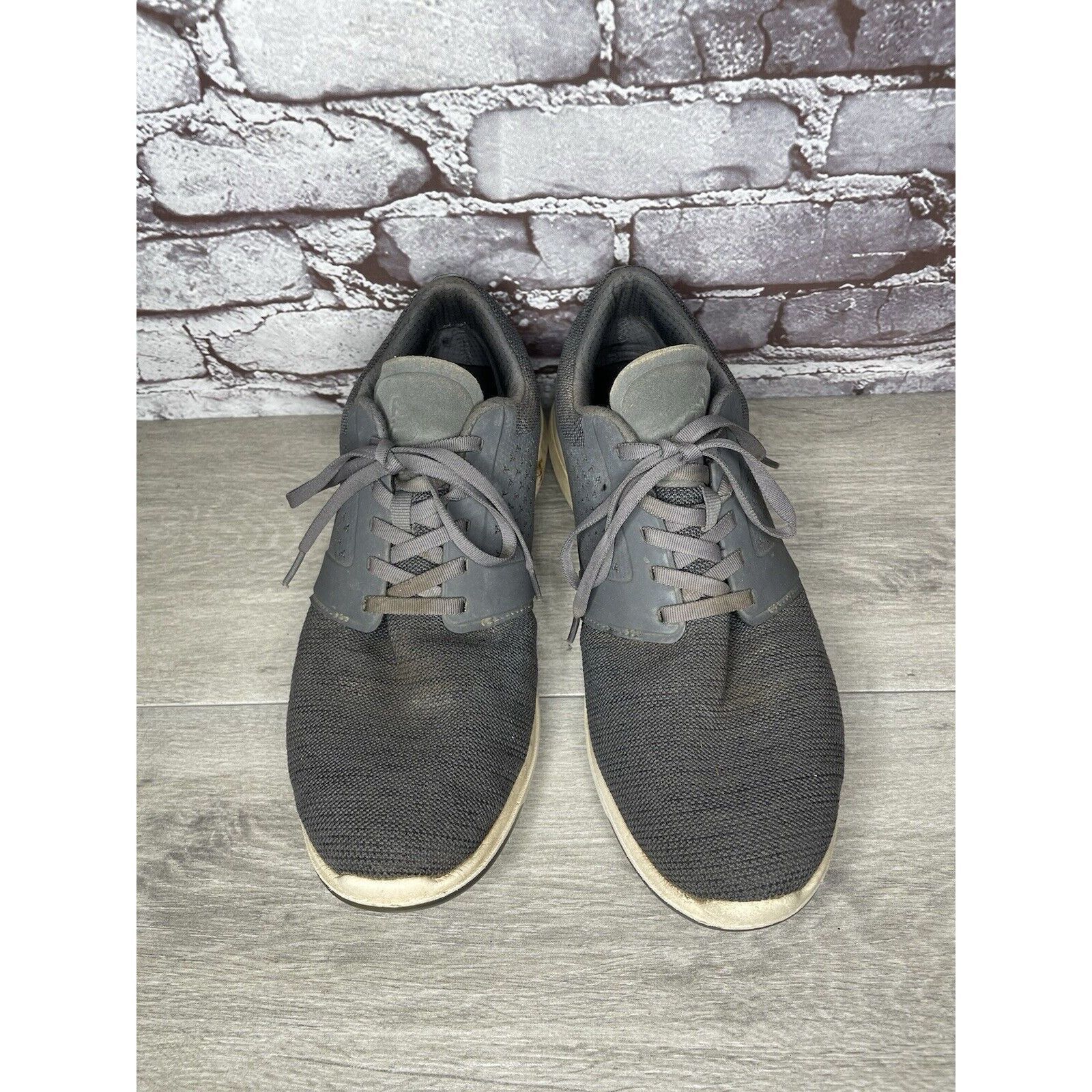 Other Cuater Gray Knit Fabric Lightweight Spikeless Golf Shoes Men Size US 11 / EU 44 - 11 Thumbnail