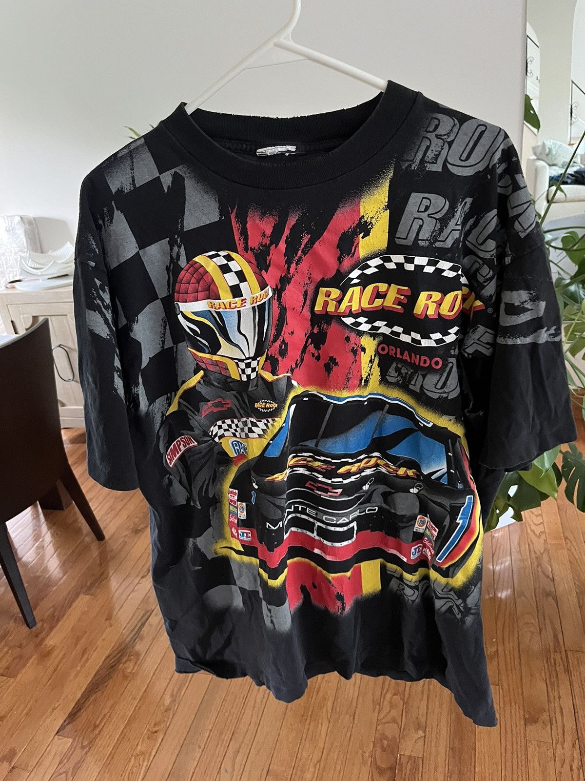 Band Tees 1990 Vintage nascar TEE Size US XL / EU 56 / 4 - 1 Thumbnail