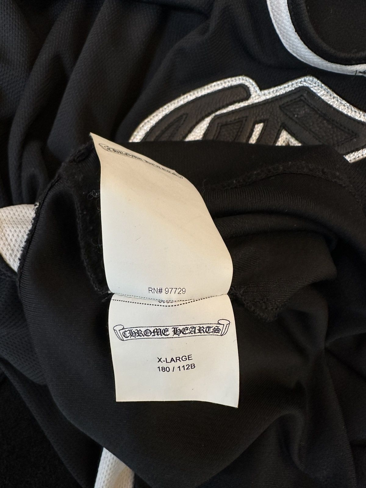 Chrome Hearts CHROME HEARTS PATCHED HOCKEY JERSEY XL XXL 2XL Size US XL / EU 56 / 4 - 7 Thumbnail