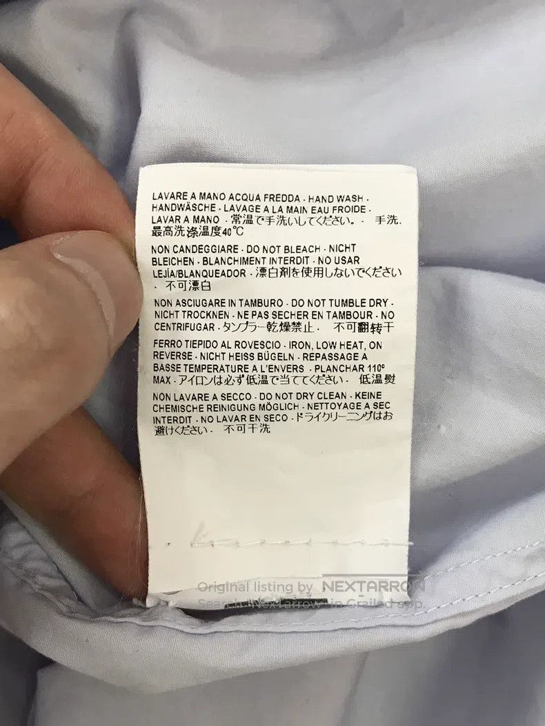 Balenciaga Balenciaga Letter logo shirt with a tied neckline design Size XXS / US 00 / IT 34 - 7 Thumbnail