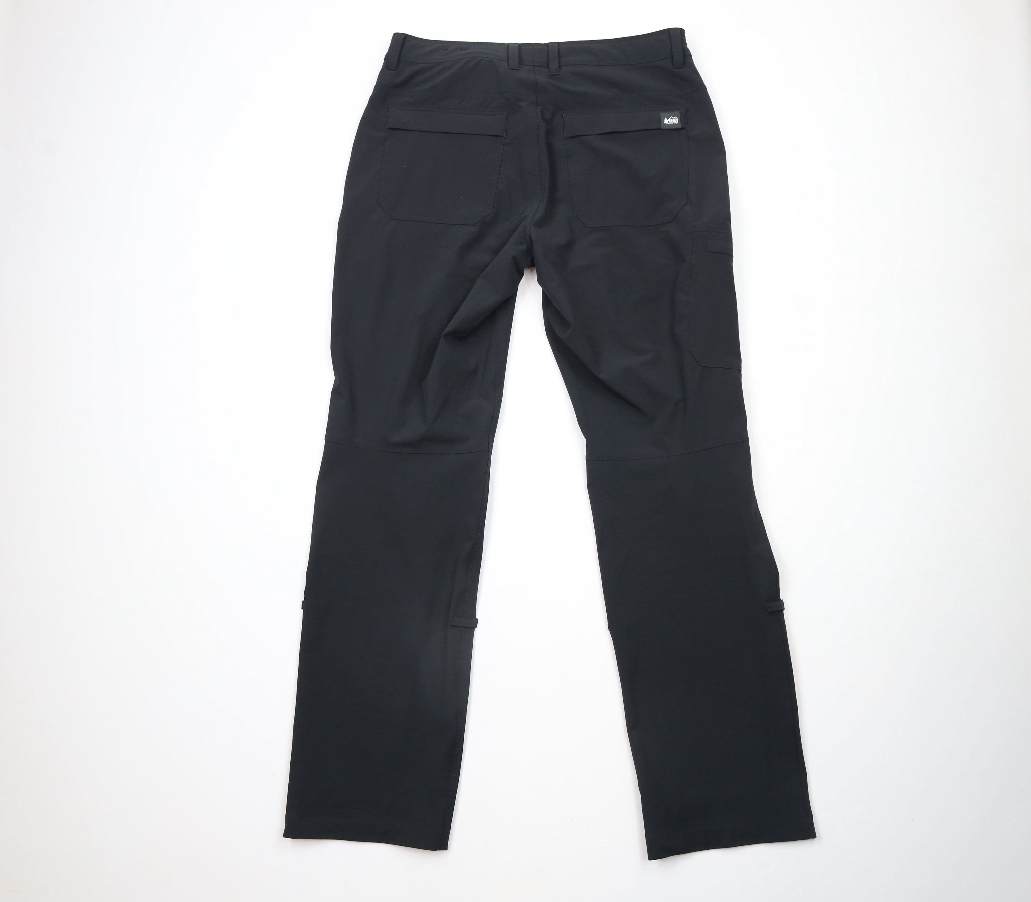 Rei × Vintage REI Fit Outdoor Trail Stretch Kornati Roll Up Pants Black Size 32" / US 10 / IT 46 - 9 Thumbnail