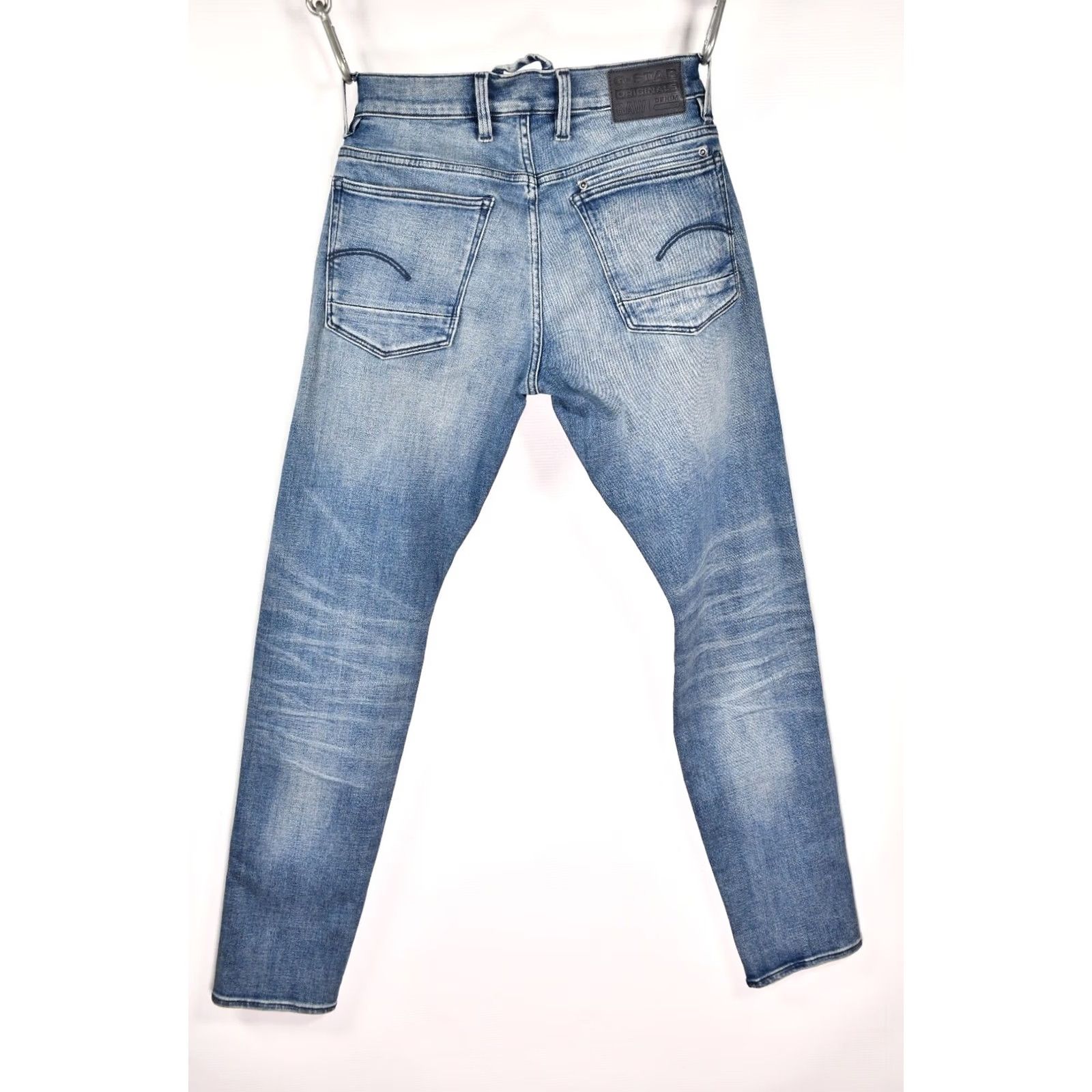 G-Star G-Star Lancet Skinny Jeans Men W28 L32 Denim Blue 92% Cotton 6% Elastomultiester 2% Elastane Jeans Mens Regular Fit Vintage: No Size US 28 / EU 44 - 3 Thumbnail