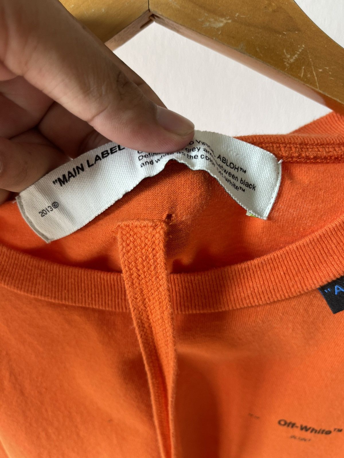 Off-White F/W2020 Off White Orange Tee A1 Size US XL / EU 56 / 4 - 10 Thumbnail