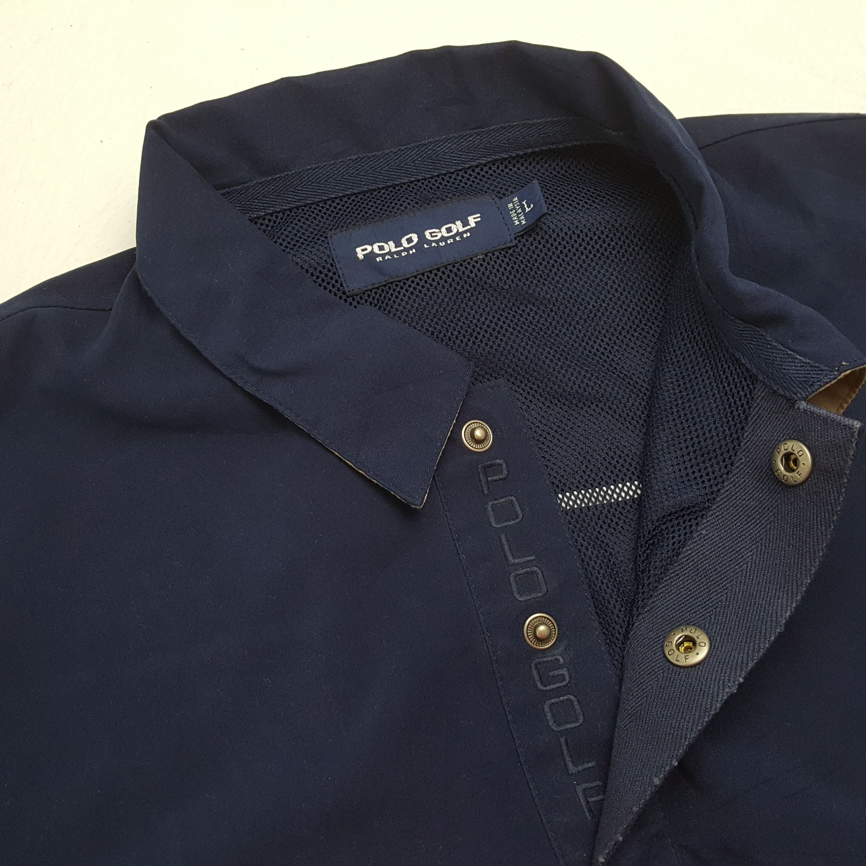 Polo Ralph Lauren × Vintage POLO GOLF RALPH LAUREN Fashion Style Collar Sweatshirt Size US L / EU 52-54 / 3 - 9 Thumbnail