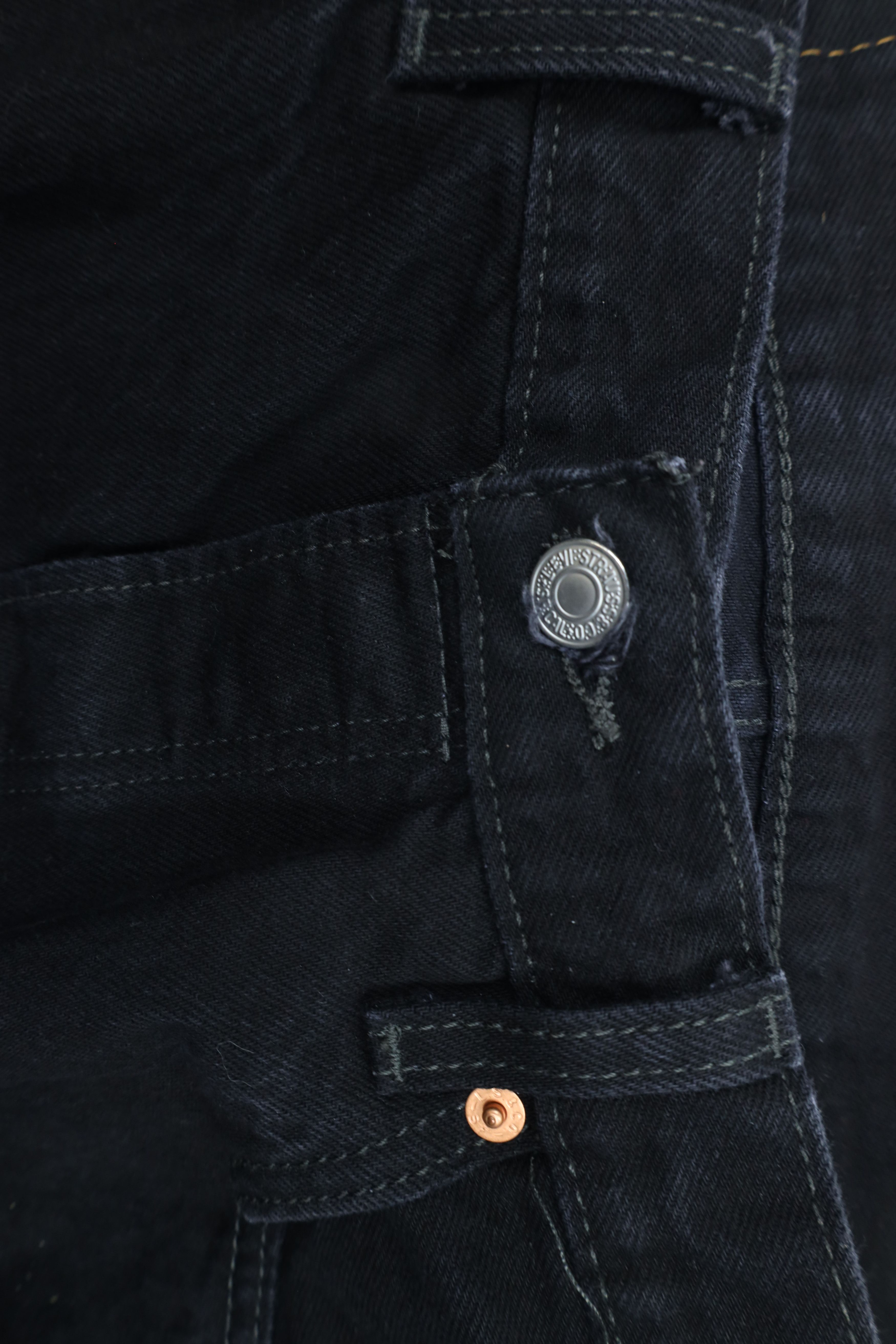 Levi's Vintage Y2K Levis 501xx Button Fly Original Fit Denim Jeans Size US 36 / EU 52 - 7 Thumbnail