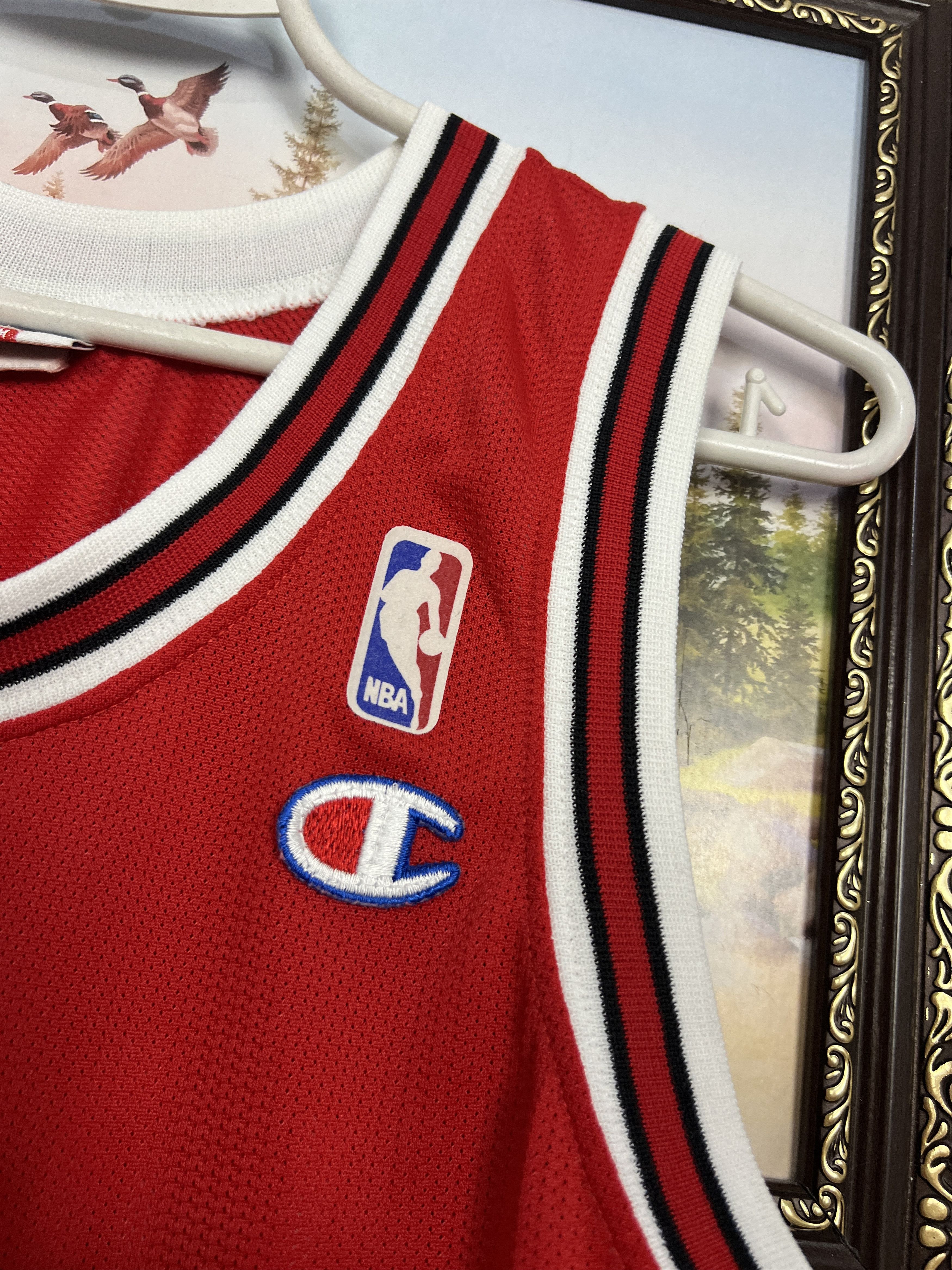 Champion Vintage 90's Champion Chicago Bulls Jordan Jersey Shirt NBA Size US M / EU 48-50 / 2 - 5 Thumbnail