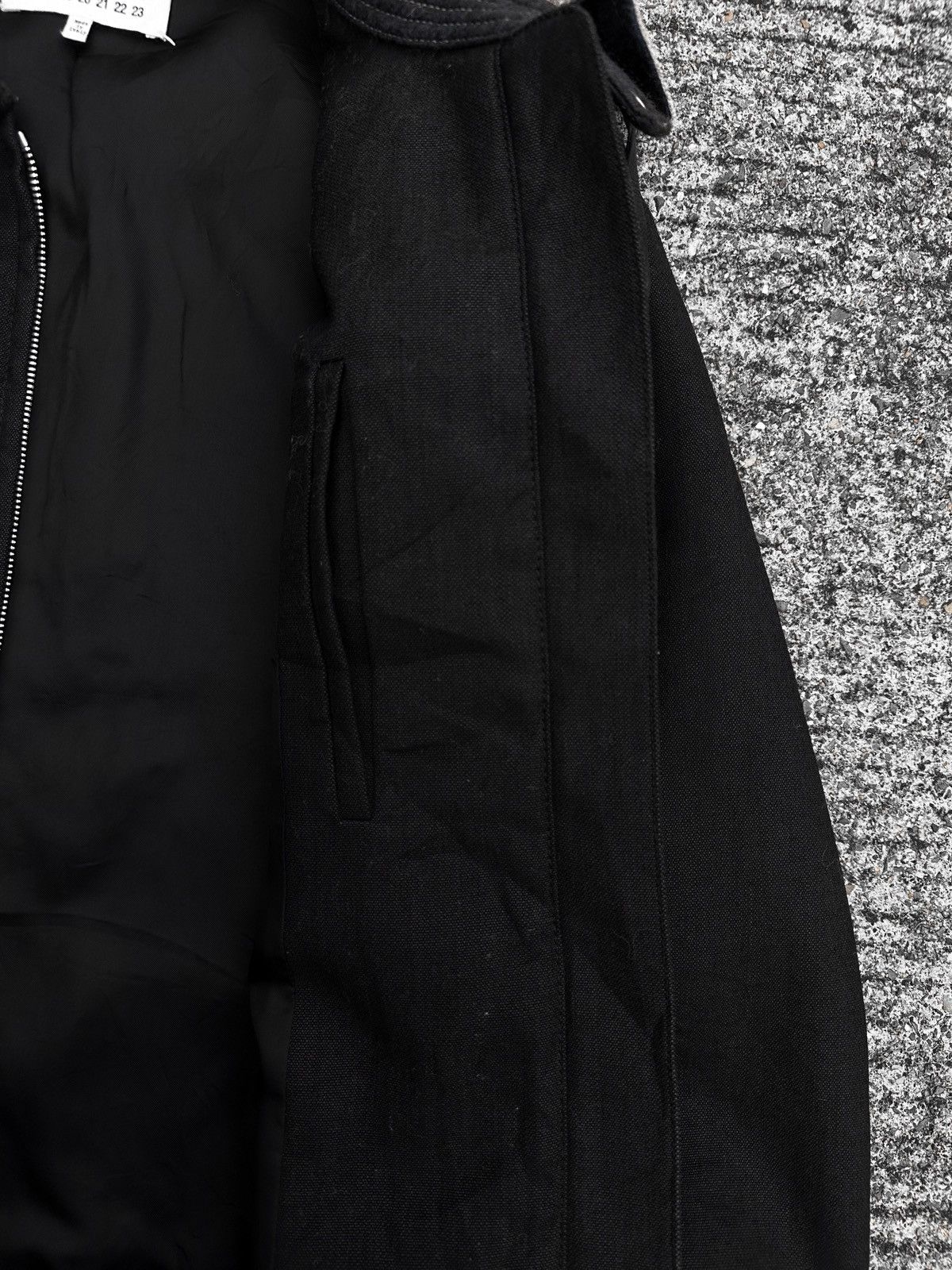 Maison Margiela Maison Margiela Surgery Stitch Military Black Jacket Size US M / EU 48-50 / 2 - 13 Thumbnail