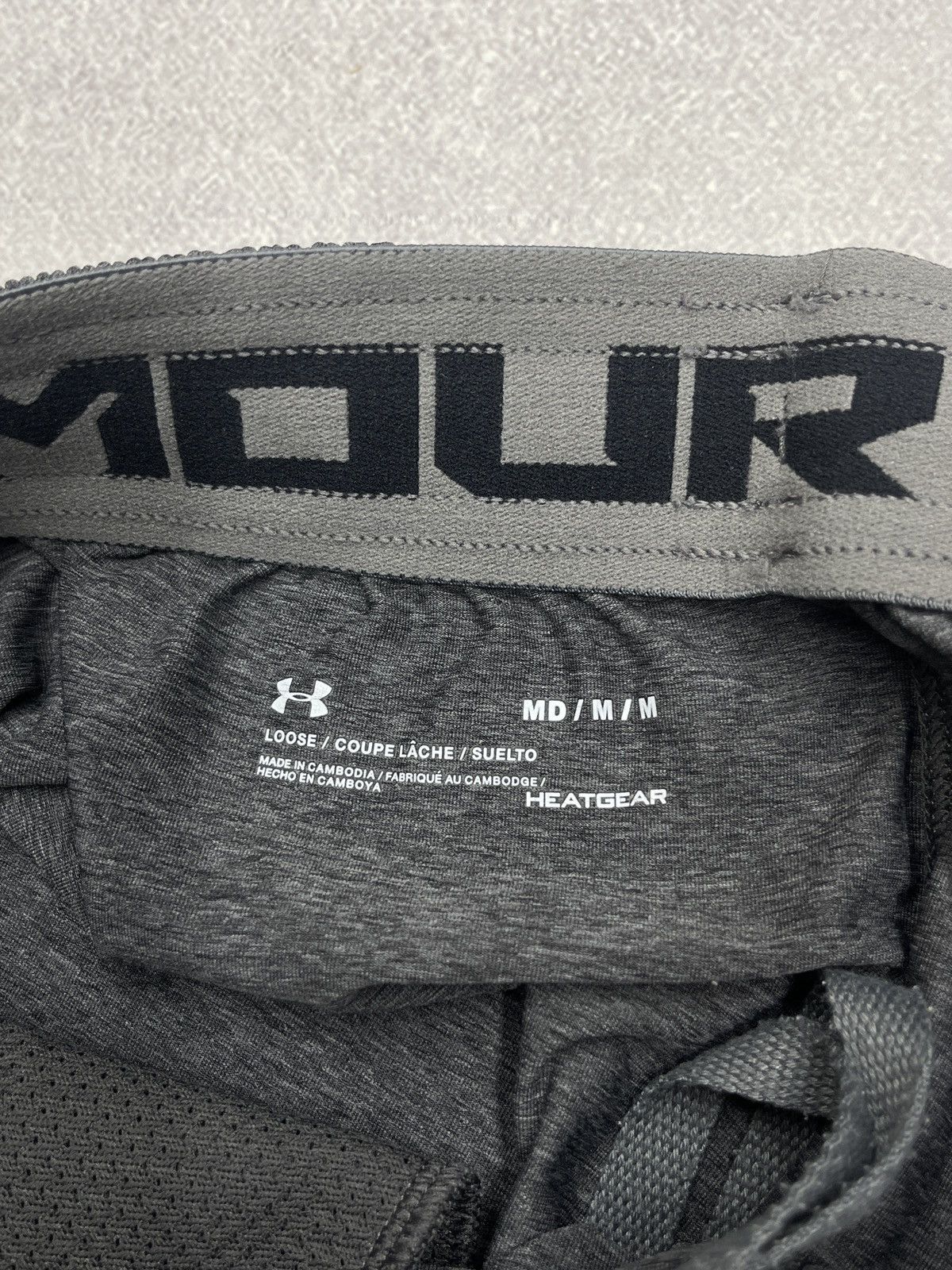 Under Armour Mens Under Armour Grey Shorts Sportswear Size M Size US 32 / EU 48 - 6 Thumbnail