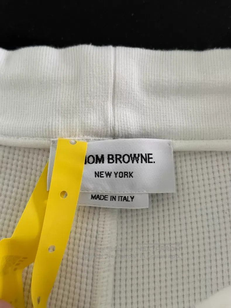 Thom Browne Thom Browne size 2 White Waffle Sweatpants Size US 28 / EU 44 - 3 Thumbnail