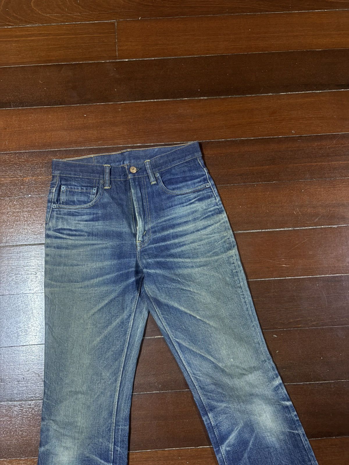 Warehouse Rare vintage Warehouse 107 nice feded rework distressed Size US 29 - 5 Thumbnail