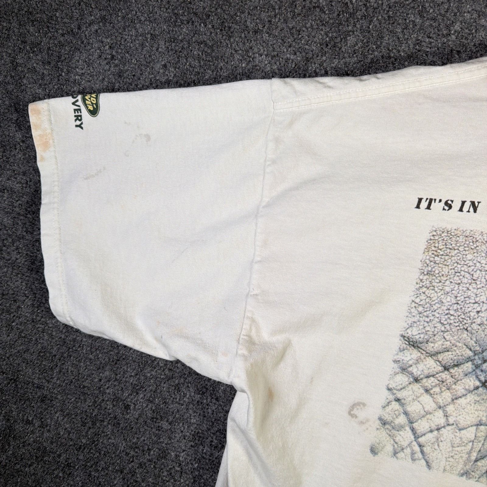 Vintage Vintage Land Rover Shirt Mens XL White 90s Safari Outdoors Size US XL / EU 56 / 4 - 8 Thumbnail