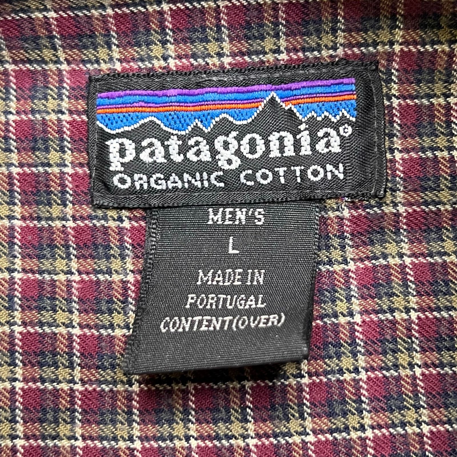Patagonia Patagonia Organic Cotton Plaid Button Up Shirt Mens Large Size US L / EU 52-54 / 3 - 5 Thumbnail