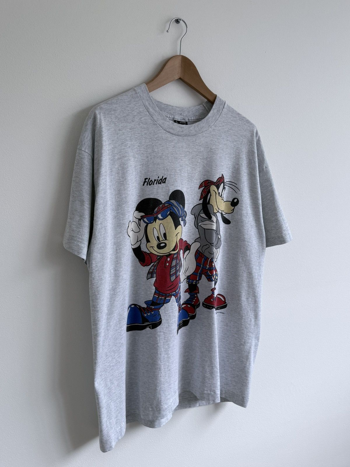 Disney Vintage 90s Mickey Mouse Goofy Graphic T-Shirt Size US XL / EU 56 / 4 - 3 Thumbnail