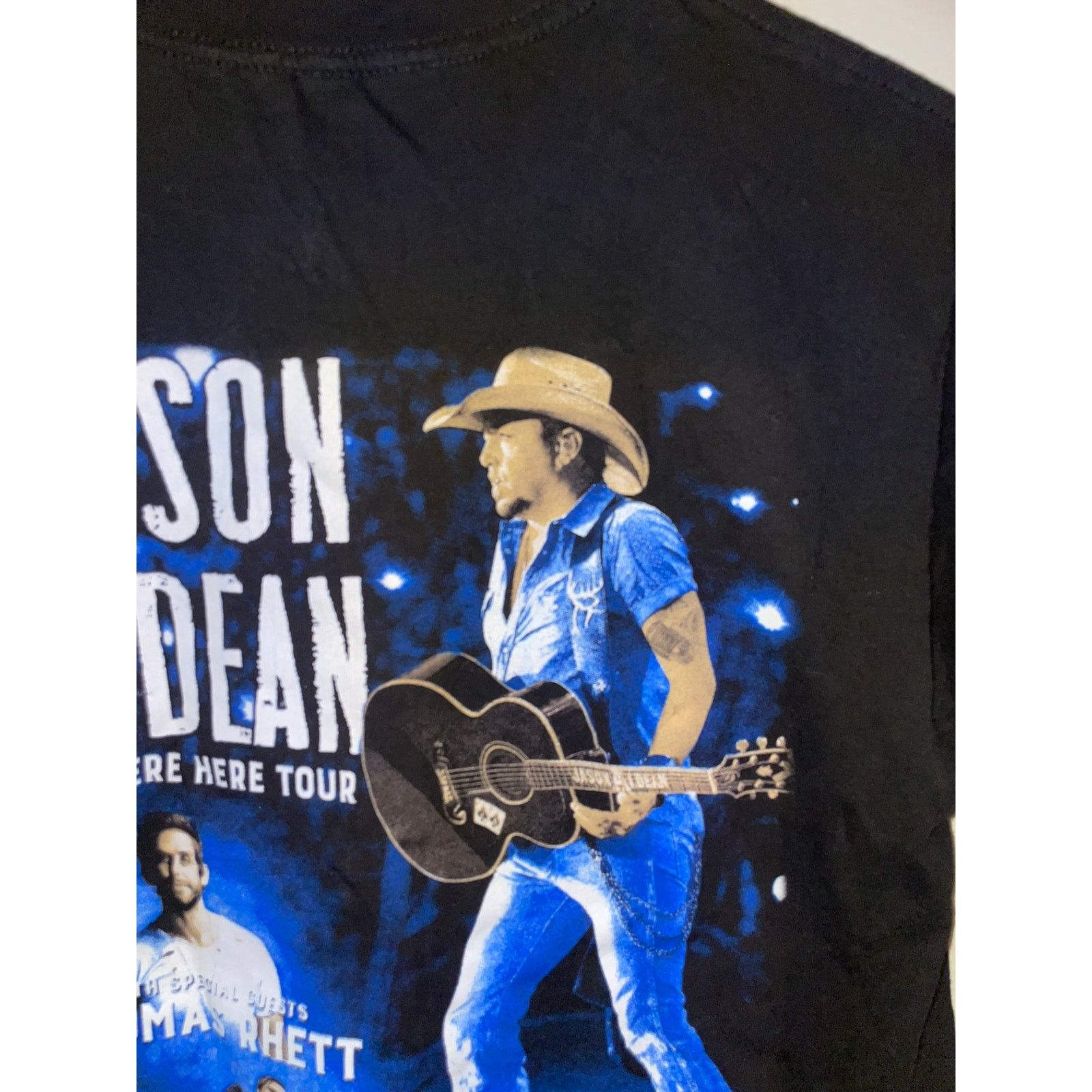 Gildan Jason Aldean Shirt We Were Here Tour Country Tee M Medium Size US M / EU 48-50 / 2 - 7 Thumbnail