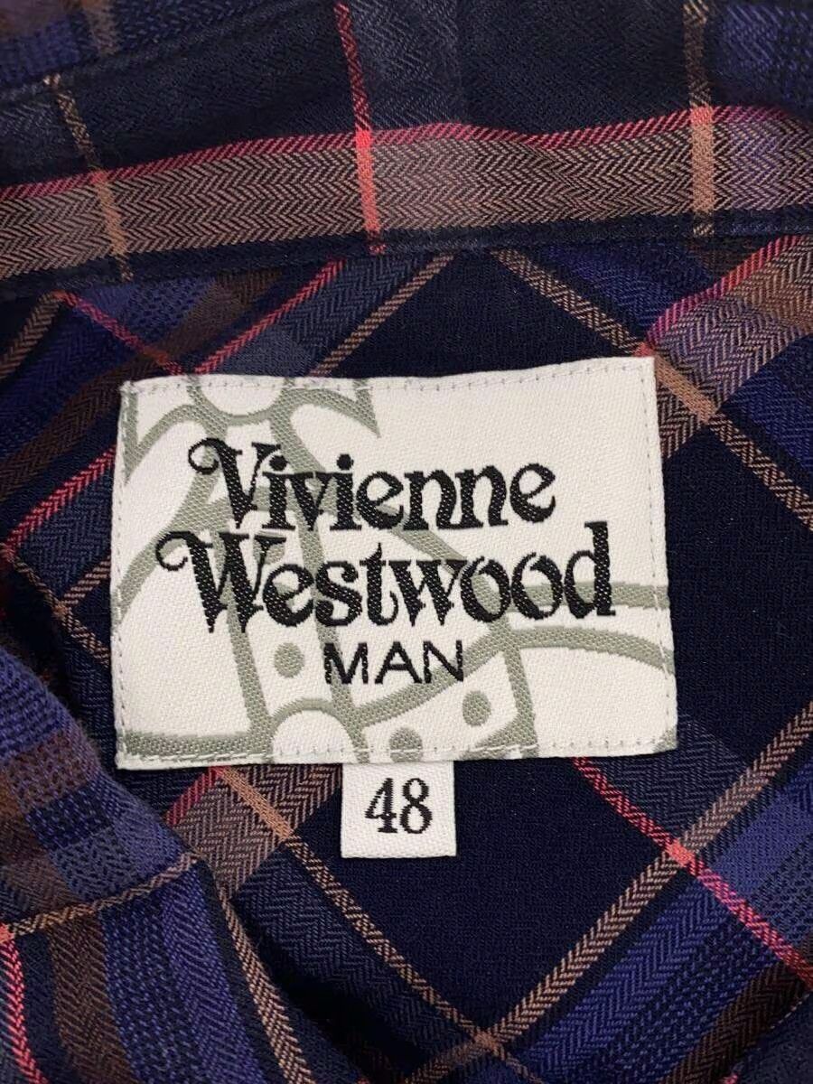 Vivienne Westwood Plaid Orb Button Shirt Size US M / EU 48-50 / 2 - 3 Thumbnail