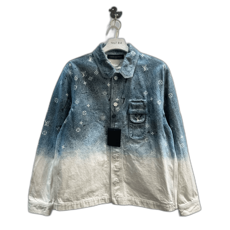 Louis Vuitton Louis Vuitton Gradient Denim Jacket Size US XL / EU 56 / 4 - 1 Thumbnail