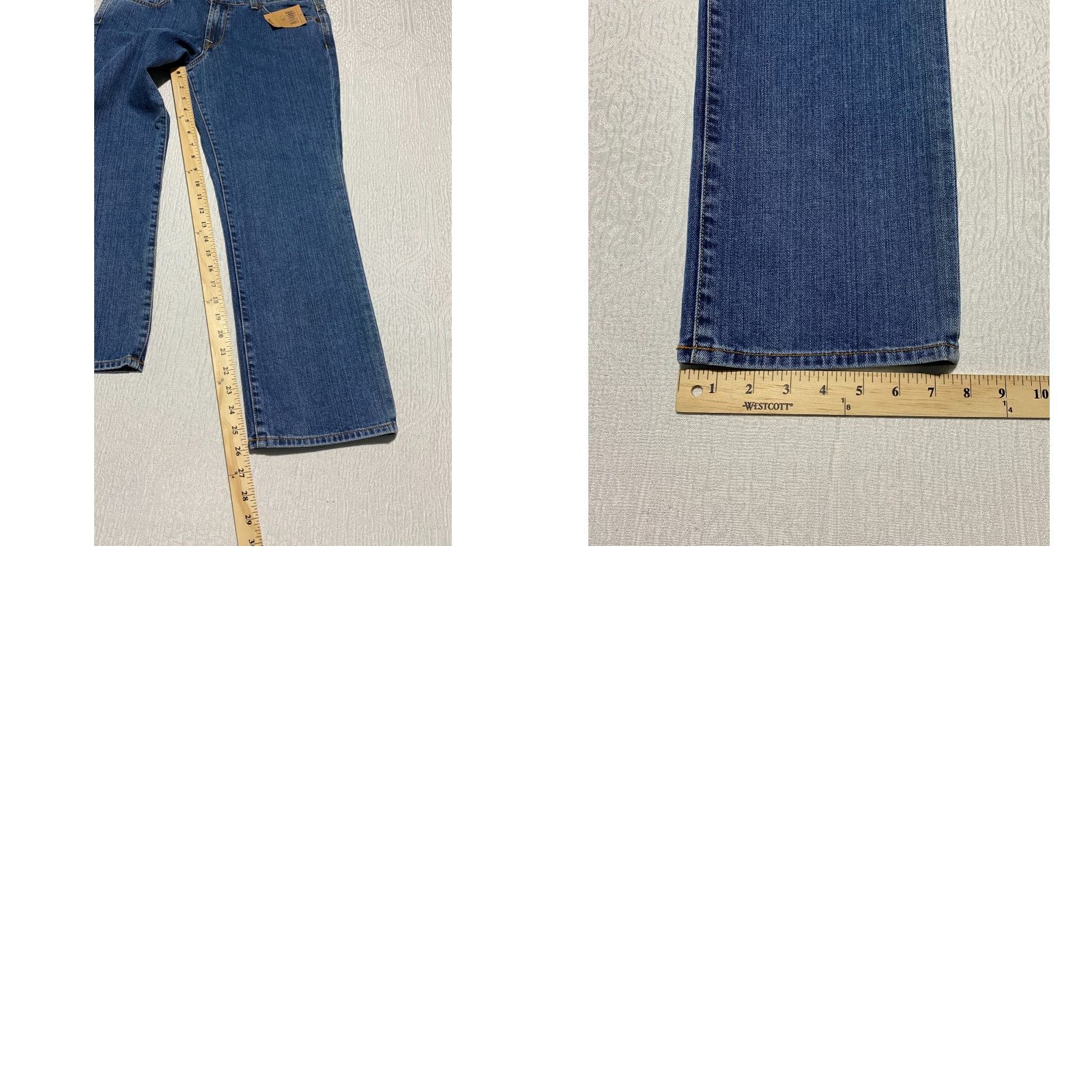 Lucky Brand Lucky Brand Jeans Womens Sweet Crop Denim Size 10 Blue NWT Made in USA Size 32" / US 10 / IT 46 - 8 Thumbnail
