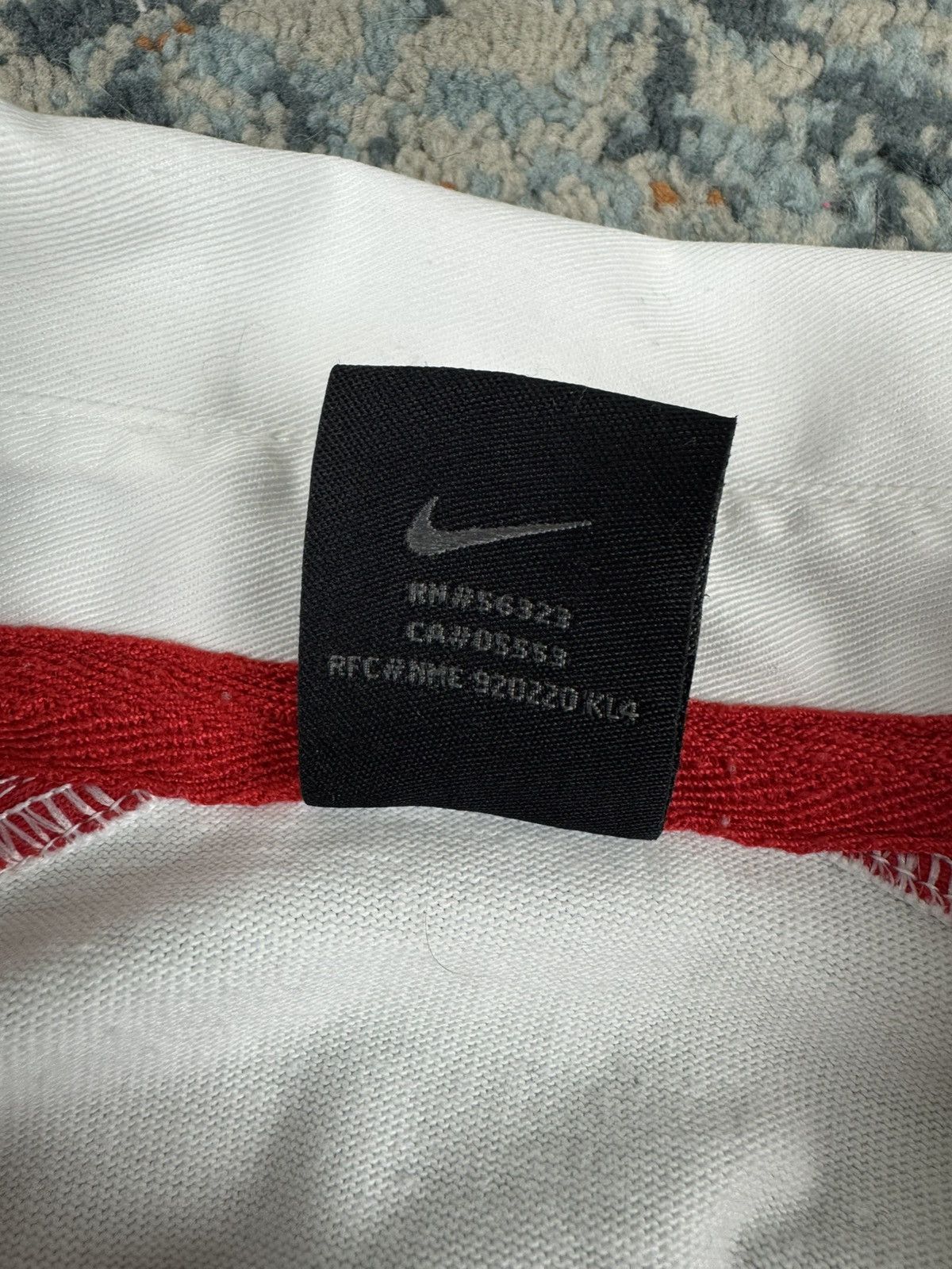 Nike Vintage 2003 Nike England rugby World Cup center swoosh polo Size US M / EU 48-50 / 2 - 12 Thumbnail