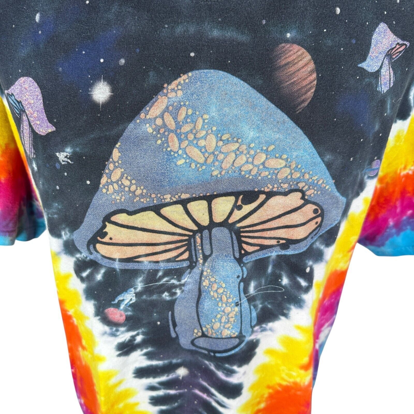 Liquid Blue Liquid Blue Mushrooms T-Shirt Men’s XL Tie-Dye Space Size US XL / EU 56 / 4 - 2 Thumbnail