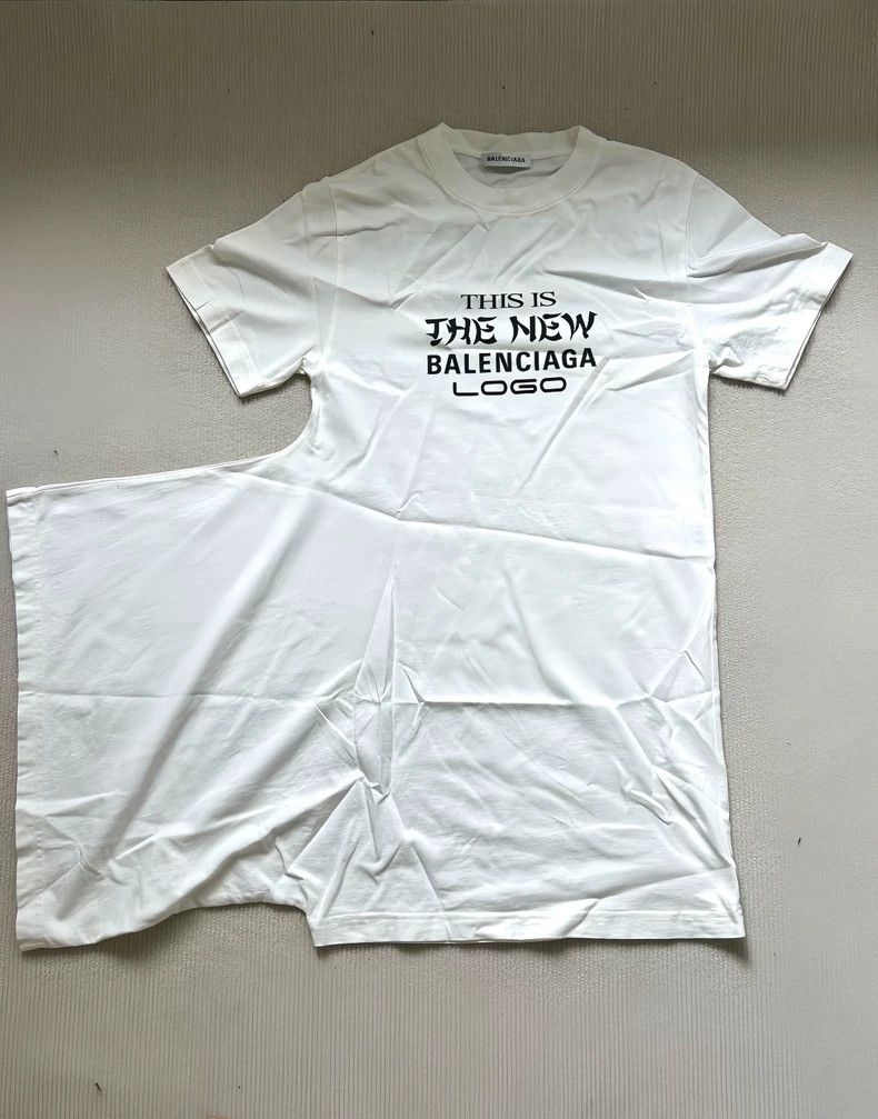 Balenciaga New Balenciaga Logo T-Shirt Short Sleeve - dmc Size US XS / EU 42 / 0 - 1 Thumbnail