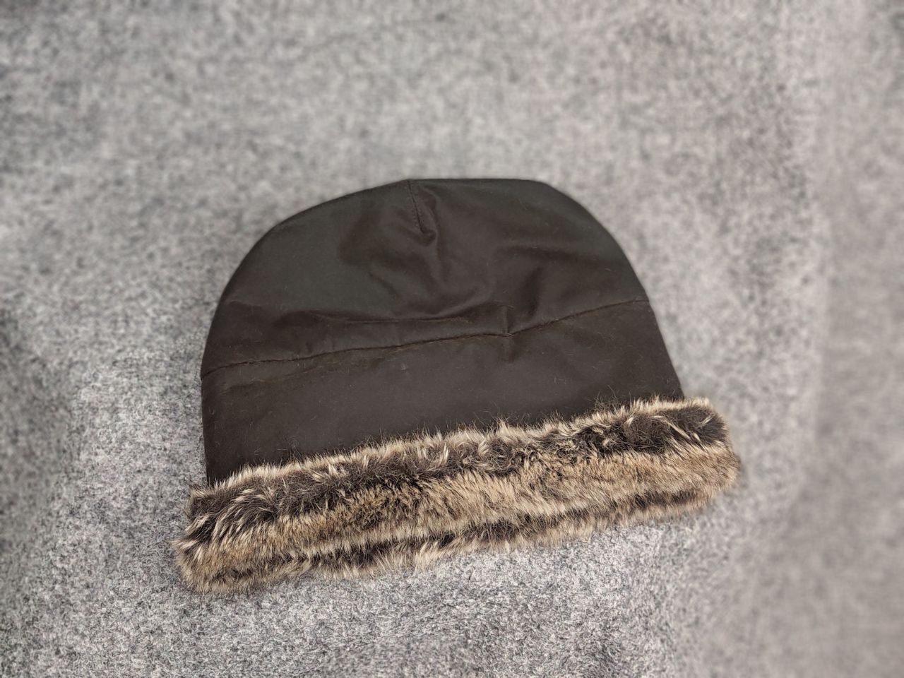 Barbour Barbour Ambush Waxed Unisex Hat Faux Fur Olive Fleece Lining Size ONE SIZE - 12 Thumbnail